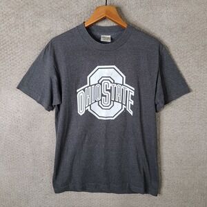 Ohio State Buckeyes Shirt Mens Medium Gray TCX Apparel Graphic NCAA Football